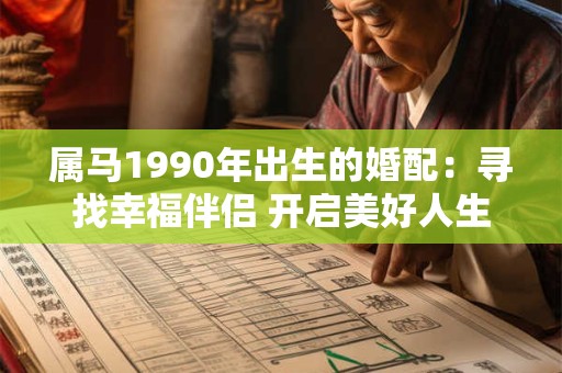 属马1990年出生的婚配：寻找幸福伴侣 开启美好人生