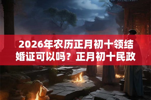 2026年农历正月初十领结婚证可以吗？正月初十民政局上班了吗？