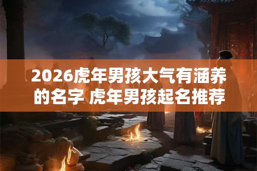 2026虎年男孩大气有涵养的名字 虎年男孩起名推荐 2026虎年男孩大气有涵养的名字 虎年男孩起名推荐