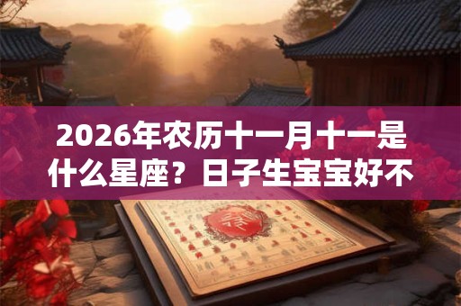 2026年农历十一月十一是什么星座？日子生宝宝好不好？