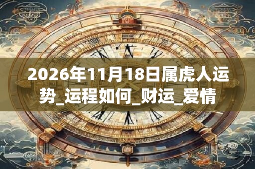 2026年11月18日属虎人运势_运程如何_财运_爱情