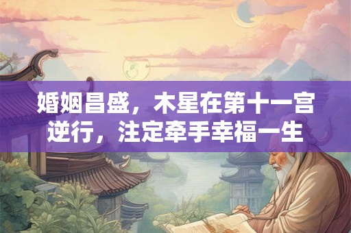 婚姻昌盛，木星在第十一宫逆行，注定牵手幸福一生