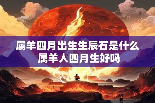 属羊四月出生生辰石是什么 属羊人四月生好吗
