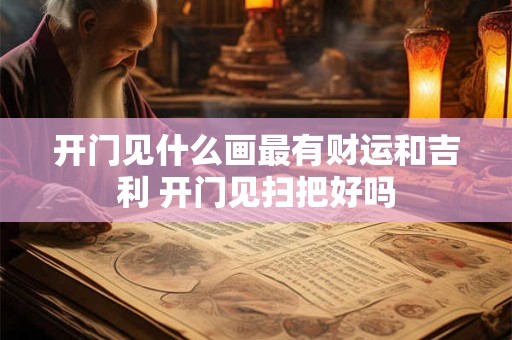 开门见什么画最有财运和吉利 开门见扫把好吗