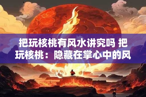 把玩核桃有风水讲究吗 把玩核桃：隐藏在掌心中的风水智慧