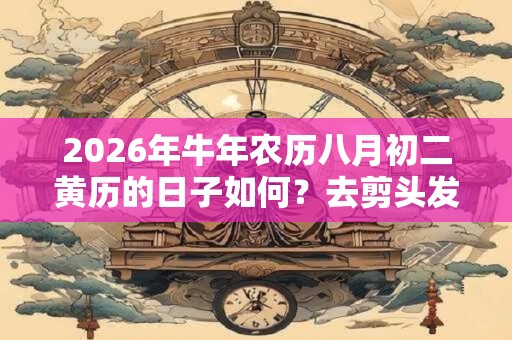 2026年牛年农历八月初二黄历的日子如何？去剪头发好吗？