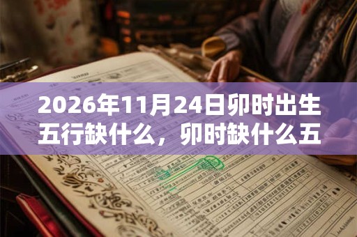 2026年11月24日卯时出生五行缺什么，卯时缺什么五行