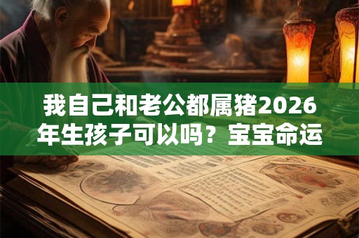 我自己和老公都属猪2026年生孩子可以吗？宝宝命运如何？