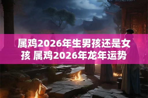 属鸡2026年生男孩还是女孩 属鸡2026年龙年运势