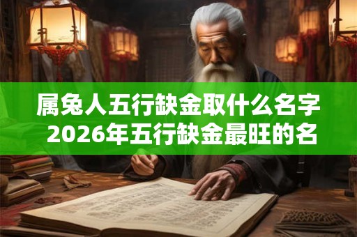 属兔人五行缺金取什么名字 2026年五行缺金最旺的名字