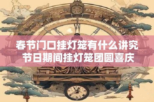 春节门口挂灯笼有什么讲究 节日期间挂灯笼团圆喜庆
