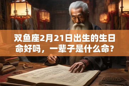 双鱼座2月21日出生的生日命好吗，一辈子是什么命？