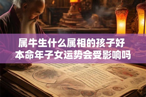 属牛生什么属相的孩子好 本命年子女运势会受影响吗