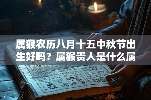 属猴农历八月十五中秋节出生好吗？属猴贵人是什么属相？