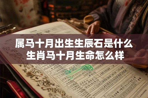 属马十月出生生辰石是什么 生肖马十月生命怎么样