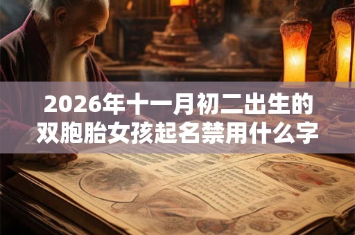 2026年十一月初二出生的双胞胎女孩起名禁用什么字,五行属什么 2026年十一月初二出生的双胞胎女孩起名禁用什么字,五行属什么