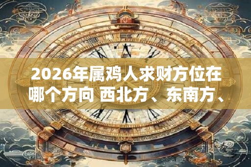 2026年属鸡人求财方位在哪个方向 西北方、东南方、东北方 2026年属鸡人求财方位在哪个方向 西北方、东南方、东北方