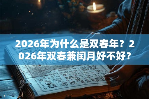 2026年为什么是双春年?2026年双春兼闰月好不好? 2026年为什么是双春年?2026年双春兼闰月好不好?