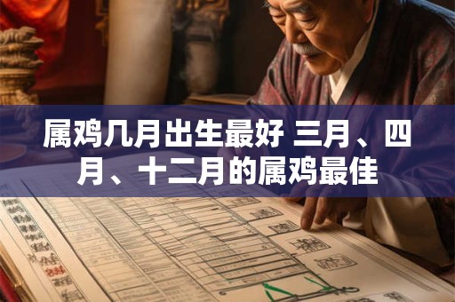 属鸡几月出生最好 三月、四月、十二月的属鸡最佳 属鸡几月出生最好 三月、四月、十二月的属鸡最佳