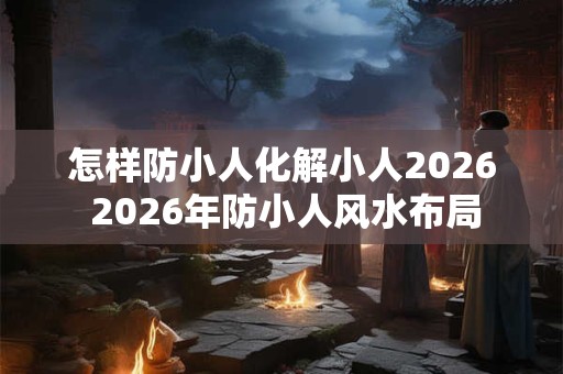 怎样防小人化解小人2026 2026年防小人风水布局