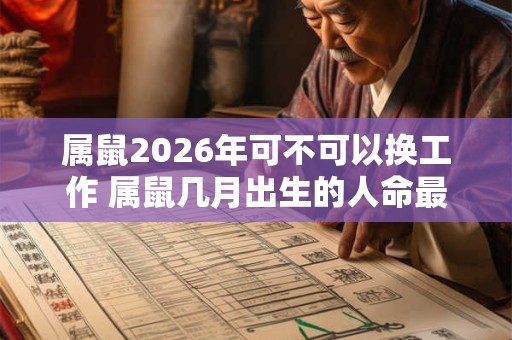 属鼠2026年可不可以换工作 属鼠几月出生的人命最好