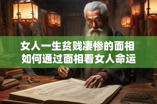 女人一生贫贱凄惨的面相 如何通过面相看女人命运 女人一生贫贱凄惨的面相 如何通过面相看女人命运