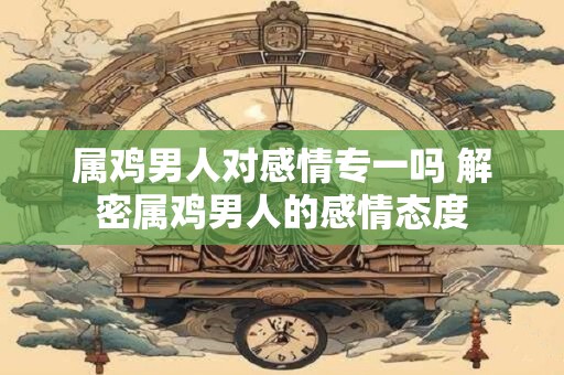 属鸡男人对感情专一吗 解密属鸡男人的感情态度