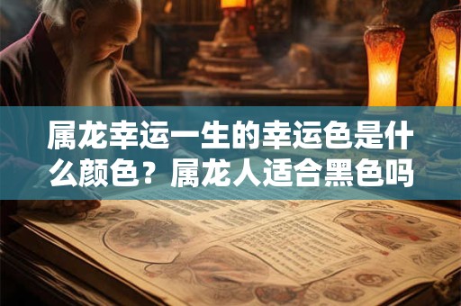 属龙幸运一生的幸运色是什么颜色?属龙人适合黑色吗 属龙幸运一生的幸运色是什么颜色?属龙人适合黑色吗
