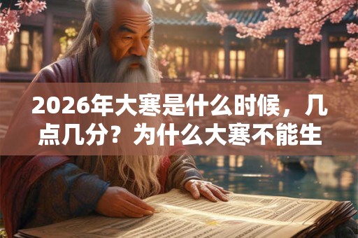 2026年大寒是什么时候，几点几分？为什么大寒不能生火？
