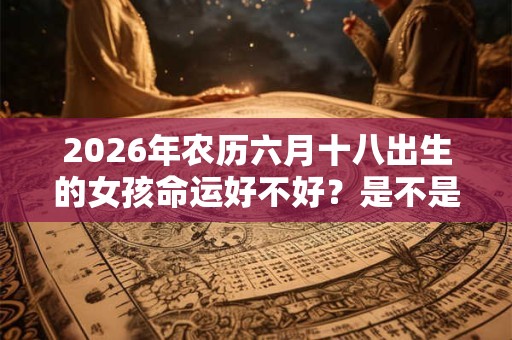 2026年农历六月十八出生的女孩命运好不好?是不是好命? 2026年农历六月十八出生的女孩命运好不好?是不是好命?