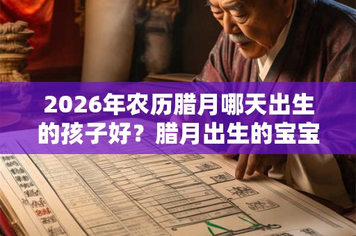 2026年农历腊月哪天出生的孩子好?腊月出生的宝宝命运怎么样? 2026年农历腊月哪天出生的孩子好?腊月出生的宝宝命运怎么样?