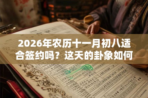2026年农历十一月初八适合签约吗？这天的卦象如何？