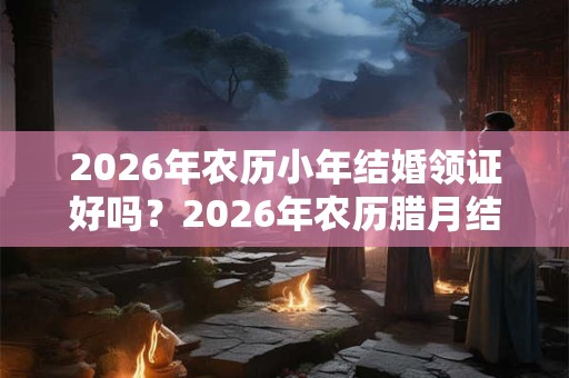 2026年农历小年结婚领证好吗？2026年农历腊月结婚吉日