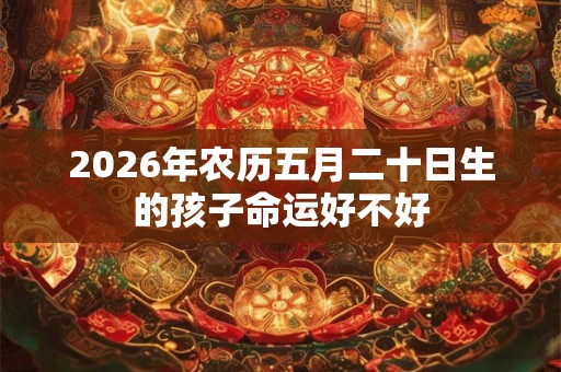 2026年农历五月二十日生的孩子命运好不好