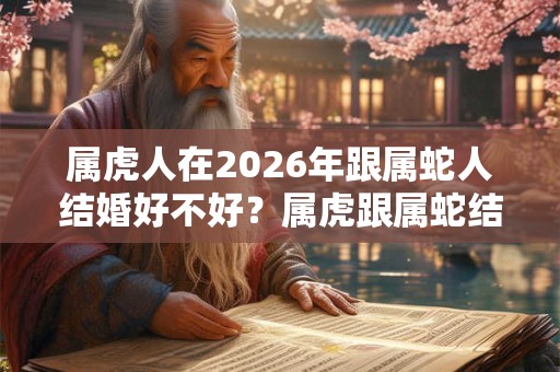 属虎人在2026年跟属蛇人结婚好不好？属虎跟属蛇结婚相配吗？