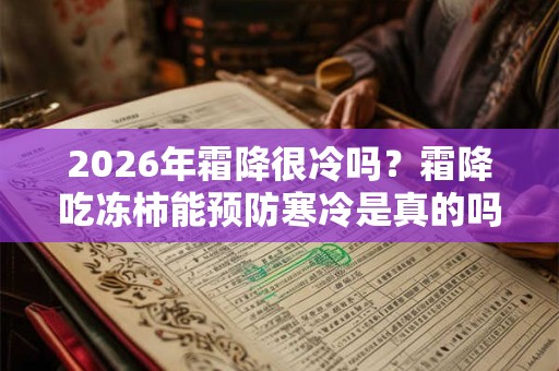 2026年霜降很冷吗？霜降吃冻柿能预防寒冷是真的吗？