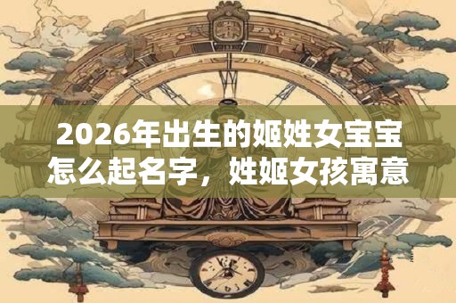 2026年出生的姬姓女宝宝怎么起名字，姓姬女孩寓意好的名字