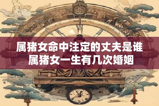 属猪女命中注定的丈夫是谁 属猪女一生有几次婚姻