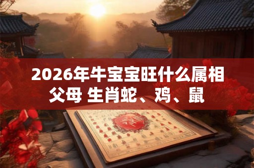 2026年牛宝宝旺什么属相父母 生肖蛇、鸡、鼠