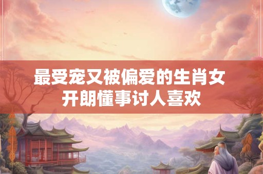 最受宠又被偏爱的生肖女 开朗懂事讨人喜欢