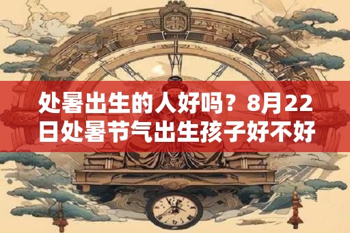 处暑出生的人好吗？8月22日处暑节气出生孩子好不好？