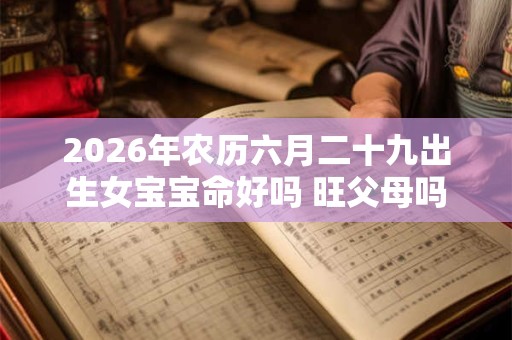 2026年农历六月二十九出生女宝宝命好吗 旺父母吗