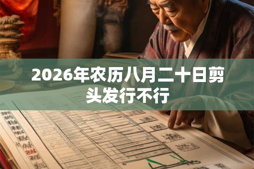 2026年农历八月二十日剪头发行不行