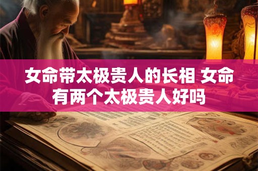 女命带太极贵人的长相 女命有两个太极贵人好吗 女命带太极贵人的长相 女命有两个太极贵人好吗