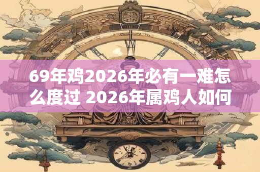 69年鸡2026年必有一难怎么度过 2026年属鸡人如何转运