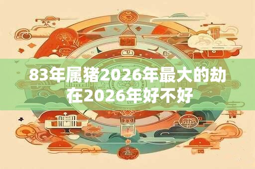 83年属猪2026年最大的劫 在2026年好不好
