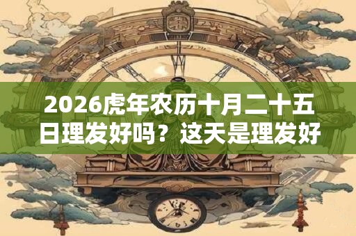 2026虎年农历十月二十五日理发好吗？这天是理发好日子吗？