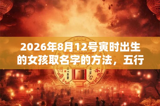 2026年8月12号寅时出生的女孩取名字的方法,五行属什么 2026年8月12号寅时出生的女孩取名字的方法,五行属什么