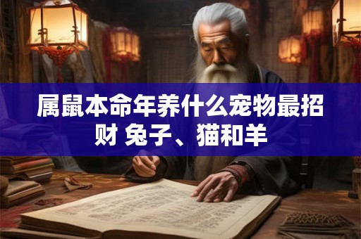 属鼠本命年养什么宠物最招财 兔子、猫和羊 属鼠本命年养什么宠物最招财 兔子、猫和羊