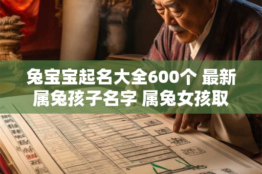 兔宝宝起名大全600个 最新属兔孩子名字 属兔女孩取名技巧 兔宝宝起名大全600个 最新属兔孩子名字 属兔女孩取名技巧